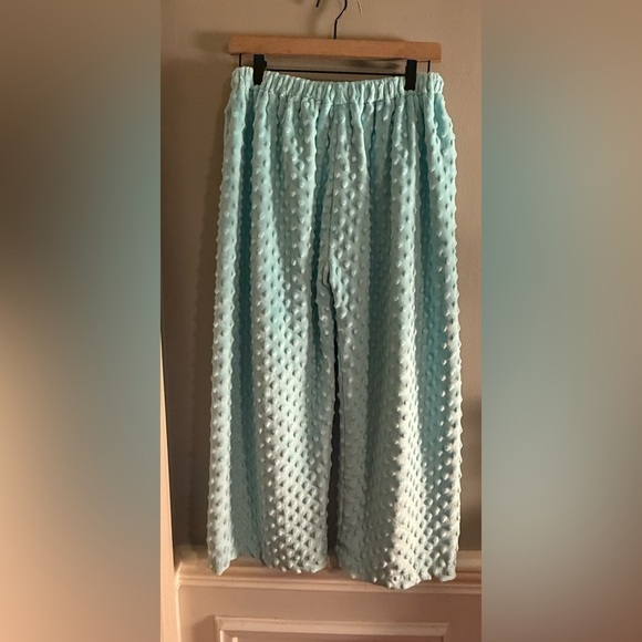 Handmade Minky Dot Pajama Pants with Elastic Waistband - Picture 3 of 8